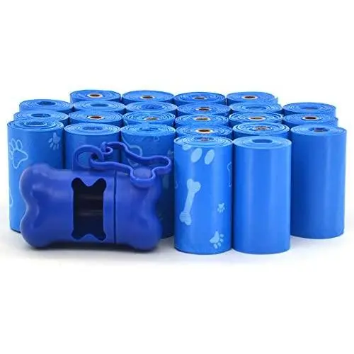 Best Pet Supplies Dog Poop Bags for Waste Refuse Cleanup, Doggy Roll Replacements for Outdoor Puppy Walking and Travel, Leak Proof and Tear Resistant, Thick Plastic - Blue (Unscented), 360 Bags Best Pet Supplies Dog Poop Bags for Waste Refuse Cleanup, Doggy Roll Replacements for Outdoor Puppy Walking and Travel, Leak Proof and Tear Resistant, Thick Plastic - Blue (Unscented), 360 Bags