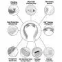 Neck Massager with Heat,Intelligent Portable Cordless Electric Neck Massagers for Home Office Outdoor Use,3 Modes and 15 Speeds,Gift for Men Women Dad Mom Parents (White) Neck Massager with Heat,Intelligent Portable Cordless Electric Neck Massagers for Home Office Outdoor Use,3 Modes and 15 Speeds,Gift for Men Women Dad Mom Parents (White)