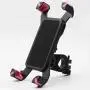 QMEET Bike Phone Mount 360°Rotation, Bike Phone Holder for iPhone Android GPS Other Devices Between 3.5 to 6.5 inches (Black Pink) QMEET Bike Phone Mount 360°Rotation, Bike Phone Holder for iPhone Android GPS Other Devices Between 3.5 to 6.5 inches (Black Pink)