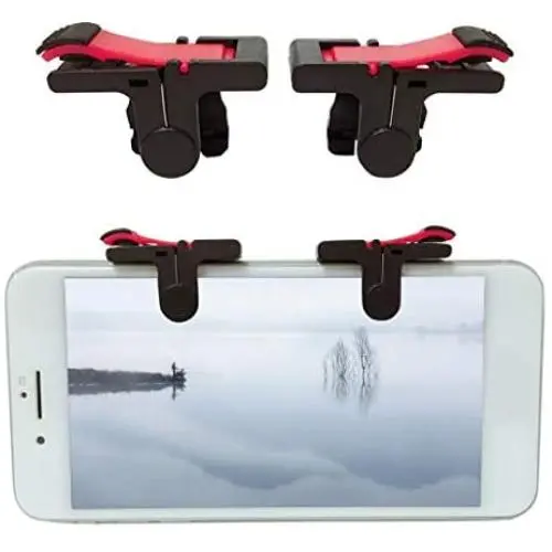 EIKdoulf02 Gaming Trigger Button Mobile Phone Game Controller Gamepad for PUBG Android iOS EIKdoulf02 Gaming Trigger Button Mobile Phone Game Controller Gamepad for PUBG Android iOS