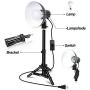 Emart 2 x 15W Table Top Photography Studio LED Lighting Kit with Light Stand Tripod