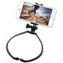 FastSun Phone Neck Holder Lazy Neck Holder Stand Universal Neck Hanging Holder Smart Phone Sport Camera Self-Timer Tool Adjustable 4-6 inch Bracket for iPhone Samsung for GoPro