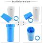 Petcabe Portable Dog Paw Cleaner Pet Cleaning Brush Cup Dog Foot Cleaner