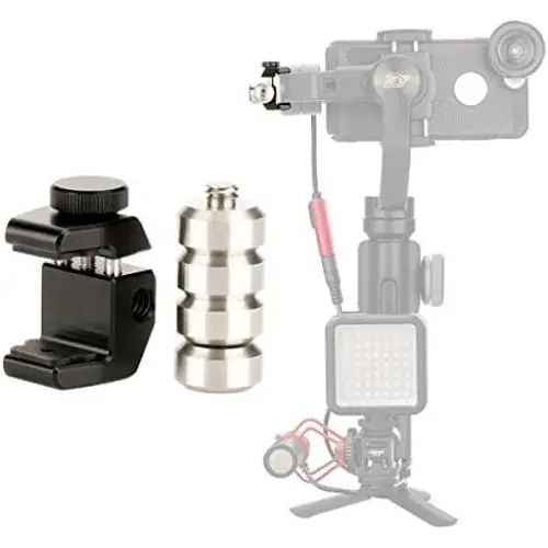 ULANZI PT-4 Universal Gimbal Counterweight Compatible for DJI Osmo Mobile 2 / Zhiyun Smooth 4 / Smooth Q/Feiyu Vimble 2 / Evo Gimbal Stabilizer Applied Balance to Moment Anamorphic Lens
