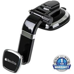 BESTRIX Phone Holder for Car, Magnetic Car Phone Mount | Dashboard Car Phone Holder Compatible with iPhone 11Pro,Xr,Xs,XS MAX,XR,X,8,8Plus,7,7Plus,6,6Plus,Galaxy Note S8 S9 S10 & All Smartphones