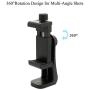 Ailun Tripod Phone Mount Holder Head Standard Screw Adapter Rotatable Digtal Camera Bracket Selfie Lens Monopod Adjustable Ring Light for Camcorder iPhone X XR Xs Max Galaxy s20, s20+ S20Ultra