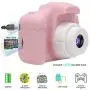 DDGG Kids Digital Camera, 1080P FHD Digital Video Camera for Kids with 2 Inch IPS Screen and 16GB SD Card, Rechargeable Camera for 3-10 Years Boys Girls(Pink)
