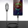 USB Car Charger,Bralon 2-Pack Mini 24W 4.8A Metal 2 USB Fast Car Charger with Blue LED Flush Fit Compatible with iPhone 11/11 Pro(Max)/Xs(Max)/X/XR/8/7/Plus,iPad Pro/Air 2/Mini,Galaxy,LG and More