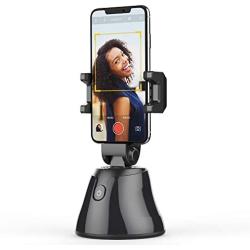 Mostof Smart Gimbal Robot Cameraman Face Tracking Selfie Stick Stand,360 Rotation Auto Phone Holder Auto Shooting Camera Mount Compatible with iPhone and Android Phone with Flexible Tripod