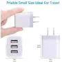 USB Wall Charger, Hootek 2-Pack USB Wall Plug 3-Port Charging Box 3.1A Power Adapter Multi Port Quick Charger Block Cube Compatible for iPhone XR/XS/XS MAX/X/8/7/6S Plus, iPad, Samsung, LG, HTC, Moto USB Wall Charger, Hootek 2-Pack USB Wall Plug 3-Port Charging Box 3.1A Power Adapter Multi Port Quick Charger Block Cube Compatible for iPhone XR/XS/XS MAX/X/8/7/6S Plus, iPad, Samsung, LG, HTC, Moto