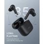 AUKEY True Wireless Earbuds Active Noise Cancelling Bluetooth 5, with 4 Built-in Mics for Clear Calls, USB-C Quick Charge, 35-Hour Playtime, IPX5 Waterproof