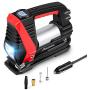 Avid Power Tire Inflator Air Compressor, 12V DC Car Tire Pump with Fast Inflation (0-35Psi within 3mins), LED Light, Digital LCD Display, Auto Shut Off
