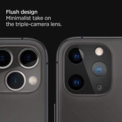 Spigen Camera Lens Screen Protector [2 Pack] designed for Apple iPhone 11 Pro / iPhone 11 Pro Max - Jet Black
