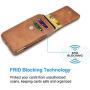Takfox Phone Holster for Samsung Galaxy S20 S10 S10e S9 S8 S7 Edge,Note 10 Note 9 Note 8,A10e A20 A30 A50, J7 J3 Cell Phone Belt Clip Holster Premium Leather Carrying Phone Pouch w Card Holder,Brown
