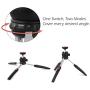 Polarduck Mini Tripod, Cell Phone Tripod, Tabletop Holder Tripod Stand for iPhone/Camera/DLSR/Android Smartphone/Projector with Universal Phone Mount & GoPro Mount, Fully Adjustable Angle & Rotation