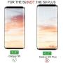 MSLAN [2-Pack] Galaxy S9 Tempered Glass Screen Protector,[Anti-Bubble][9H Hardness][HD Clear] 3D Curved Screen Protector for Samsung Galaxy S9 (Black)