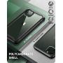 i-Blason Ares Case for iPhone 11 Pro Max 2019 Release, Dual Layer Rugged Clear Bumper Case with Built-in Screen Protector (Black)
