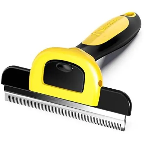 MIU COLOR Pet Deshedding Brush, Professional Grooming Tool, Effectively Reduces Shedding by up to 95% for Short Medium and Long Pet Hair MIU COLOR Pet Deshedding Brush, Professional Grooming Tool, Effectively Reduces Shedding by up to 95% for Short Medium and Long Pet Hair