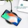 Fast Wireless Charger,2Pcs 10W/7.5W/5W S6/S7/S8/S9/S10/S20 Note 10 Wireless Charger Pad Compatible with iphone8/8plus iPhone X Samsung Galaxy S20/S10/S9/S8/S7/S6/Edge/Plus/S6 Active