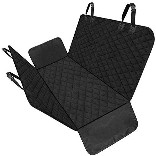 BEIKOTT Dog Car Seat Covers, Pet Seat Cover, Anti-Scratch Waterproof Car Seat Cover, 600D Heavy-Duty Car Backing Pet Hammock with Side Flaps for Cars Trucks SUVs