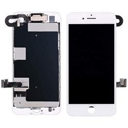 for iPhone 8 Plus Screen Replacement Kit White 5.5" LCD Display for iPhone 8 Plus Replacement Touch Screen Digitizer Full Assembly + Front Camera + Earpiece + Repair Tools + Screen Protector (White)