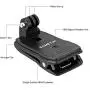Sametop Backpack Strap Mount Quick Clip Mount Compatible with Gopro Hero 8, 7, 6, 5, 4, Session, 3+, 3, 2, 1, Hero (2018), Fusion, DJI Osmo, Xiaomi Yi Action Cameras