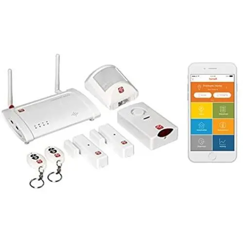 Home8 Oplink Connected AlarmShield Home Security System, featuring Amazon Alexa Integration Home8 Oplink Connected AlarmShield Home Security System, featuring Amazon Alexa Integration