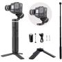 FeiyuTech G6 Updated Version (V2) Splash-Proof Handheld stabilizer Gimbal Compatible for Hero 8 7 6 5 4 3, Sony RX0, Yi 4K, AEE Action Camera, Adapted to Hero 8 with Tripod (G6 V2)