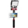 Movo Ultimate Smartphone Video Kit with SmartMixer Dual Stereo Microphones, Audio Mixer, LED Light and Stabilizing Rig for iPhone 7, 8, X, XS, XS, 11, 11 Pro - Perfect YouTube Equipment for Vlogging