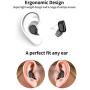 Single Wireless Earphone, EIFER Single Mini Invisible Bluetooth Headset Hands-Free Car Headphone Bluetooth Earbud, Waterproof Earphones for iPhone, Android, Smartphone,Truckers/Truck Drivers