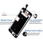 Screen Replacement Compatible with iPhone 6S 4.7 inch Full Assembly - LCD 3D Touch Display Digitizer with Ear Speaker, Sensors and Front Camera, Fit Compatible with All iPhone 6s (Black)
