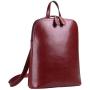 Heshe Women’s Leather Backpack Casual Daypack for Ladies (Wine-r)