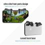 [ELITE Edition]Leuna Mobile Game Controller L1R1 Game Triggers Fire and Aim Buttons for PUBG for Fortnite for iPhone SE 6 7 8 X Xs XR/Samsung Note 8 9 S7 S8 S9 C8 C9 A8s A9s