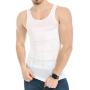 JQ JQAMAZING Mens Slimming Body Shaper Vest Abdomen Slim Shirt Compression Tank Shaperwear