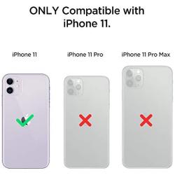 Spigen Ultra Hybrid Designed for Apple iPhone 11 Case (2019) - Matte Black