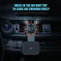 WixGear Universal Air Vent Twist Hole Magnetic Phone Holder for Car, for All Cell Phones with Fast Swift-Snap Technology, Will Not Block Air Vent Flow - for Vertical and Horizontal Vent