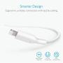 Anker Powerline II Lightning Cable (1ft), Probably The Worlds Most Durable Cable, MFi Certified for iPhone Xs/XS Max/XR/X / 8/8 Plus / 7/7 Plus / 6/6 Plus (White)
