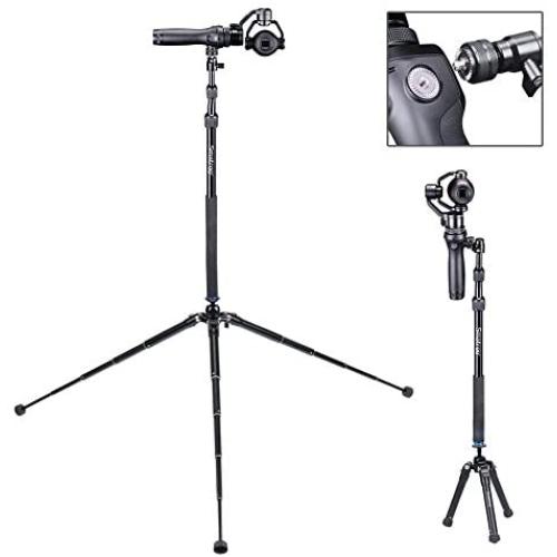 Smatree SmaPole DS2 Extendable Stick with Tripod for DJI OSMO, OSMO Mobile 3, OSMO Mobile, OSMO Pro/Raw