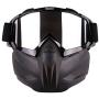 Eoncore Motorcycle Goggles Mask Detachable, Windproof Protect Padding Helmet Sunglasses Ski Goggles Road Riding UV Motorbike Glasses