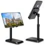 B-Land Cell Phone Stand, Adjustable Phone Holder Stand for Desk, Universal Desktop Phone Stand Tablet Stand Compatible with iPhone SE 11 Pro XS Max XR X 8 7 6S Plus Samsung Galaxy S10 S9 & Tablets B-Land Cell Phone Stand, Adjustable Phone Holder Stand for Desk, Universal Desktop Phone Stand Tablet Stand Compatible with iPhone SE 11 Pro XS Max XR X 8 7 6S Plus Samsung Galaxy S10 S9 & Tablets