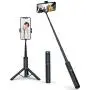 ATUMTEK Bluetooth Selfie Stick Tripod, Mini Extendable 3 in 1 Aluminum Selfie Stick with Wireless Remote and Tripod Stand 360° Rotation for iPhone 11/11 Pro/XS Max/XS/XR/X/8/7, Samsung and Smartphone ATUMTEK Bluetooth Selfie Stick Tripod, Mini Extendable 3 in 1 Aluminum Selfie Stick with Wireless Remote and Tripod Stand 360° Rotation for iPhone 11/11 Pro/XS Max/XS/XR/X/8/7, Samsung and Smartphone