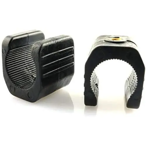 PSCCO 2pcs U Shaped Flashlight Clip Mount Clamp for Tripod Monopod,Bicycle Torch Grip Stand Outdoor Travel Light Lamp Flashlight Holder PSCCO 2pcs U Shaped Flashlight Clip Mount Clamp for Tripod Monopod,Bicycle Torch Grip Stand Outdoor Travel Light Lamp Flashlight Holder