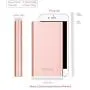 Portable Charger Yoobao Power Bank Apple & Micro Input 8000mAh Compact Powerbank External Cellphone Battery Backup Pack Compatible iPhone X 8 7 6 Plus Android Smartphone Samsung Galaxy etc- Rose Gold Portable Charger Yoobao Power Bank Apple & Micro Input 8000mAh Compact Powerbank External Cellphone Battery Backup Pack Compatible iPhone X 8 7 6 Plus Android Smartphone Samsung Galaxy etc- Rose Gold