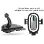 Wireless Car Charger CD Phone Mount, CD Slot Charging Holder Auto Clamping CD Player Phone Mount Air Vent Compatible with iPhone 11 Pro XS Max XR X 8 Galaxy S10 Plus S9 S8 S7 S6 Note 10 9 8