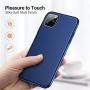TORRAS Slim Fit iPhone 11 Pro Max Case, Hard Plastic PC Super Thin Mobile Phone Cover Case with Matte Finish Coating Grip Compatible with iPhone 11 Pro Max 2019, Navy Blue