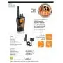Uniden MHS75 Waterproof Handheld 2-Way VHF Marine radio, Submersible, Selectable 1/2.5/5 Watt Transmit Power. All USA/International and Canadian Marine Channels - Color Black Uniden MHS75 Waterproof Handheld 2-Way VHF Marine radio, Submersible, Selectable 1/2.5/5 Watt Transmit Power. All USA/International and Canadian Marine Channels - Color Black