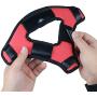 Esimen (Upgrade) Head Pad for Oculus Quest Virtual Reality VR Headset Cushion Headband Fixing Accessories, Comfortable PU Leather & Reduce Head Pressure (Red)