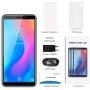 Unlocked Smartphone | 5.5" Dual HD Camera Cell Phones Android 8.1 Quad-Core Processor 2G RAM 16G ROM Cellphone | 4G LTE GSM WiFi GPS Mobile Phone with Finger/Face ID Unlock (Black)