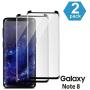Galaxy Note 8 Screen Protector, (2-Pack) Tempered Glass Screen Protector [Force Resistant up to 11 pounds] [Full Screen Coverage] [Case Friendly] for Samsung Note 8