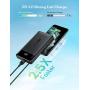 Portable Charger, PD 3.0 15000mAh Power Bank, RAVPower 30W High-Speed Tri-Output with LED Display, Ultra Compact Phone Charger Compatible with iPhone Xs X 8 7 6 Samsung Galaxy S9 Note 9 iPad Tablet
